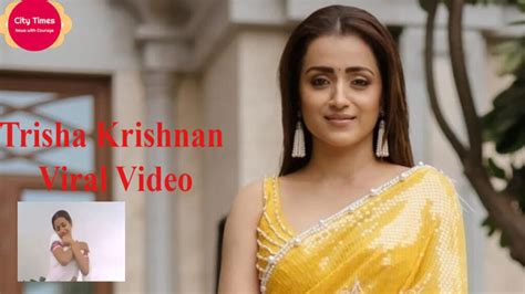 [Full~Clip] Trisha Krishnan MMS clip Trending On Social Media